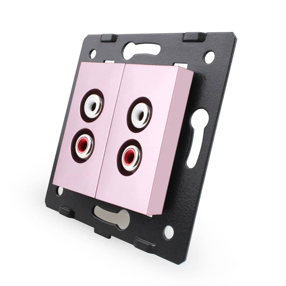 Priza dubla audio Livolo