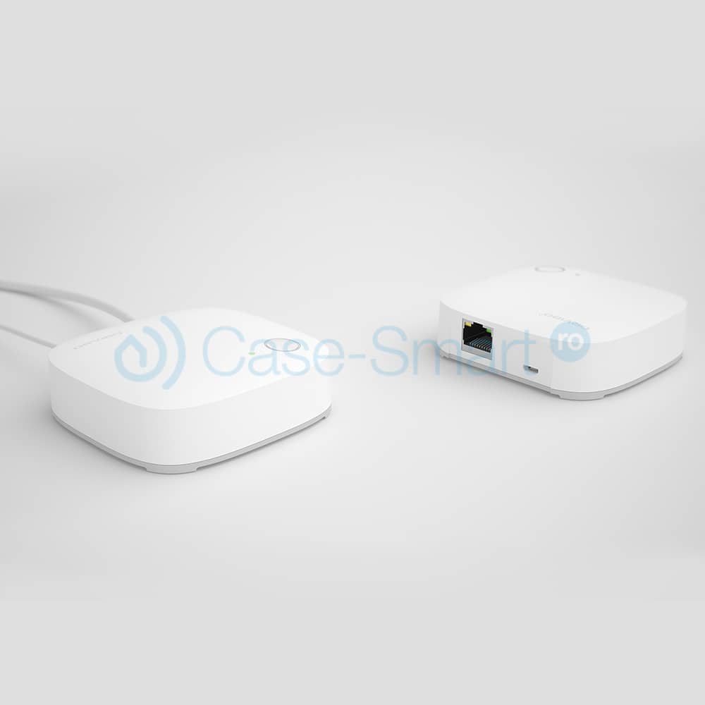 Kit sistem de securitate Orvibo 5 in 1, Mini Hub protocol ZigBee, Senzori Usa, PIR, Camera Video — imaginea 3