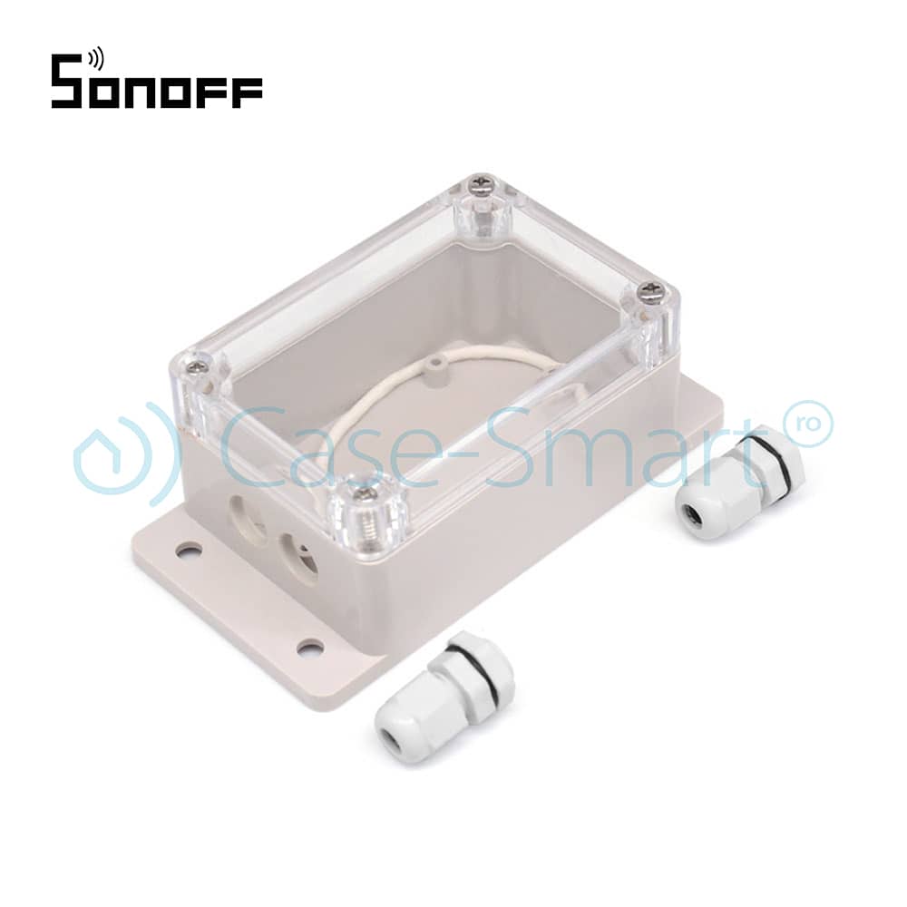 Carcasa rezistenta la apa pentru releu Sonoff IP66 — imaginea 2