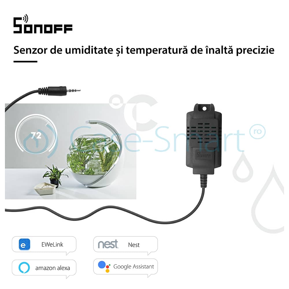 Senzor de temperatura si umiditate Sonoff SI7021 — imaginea 2