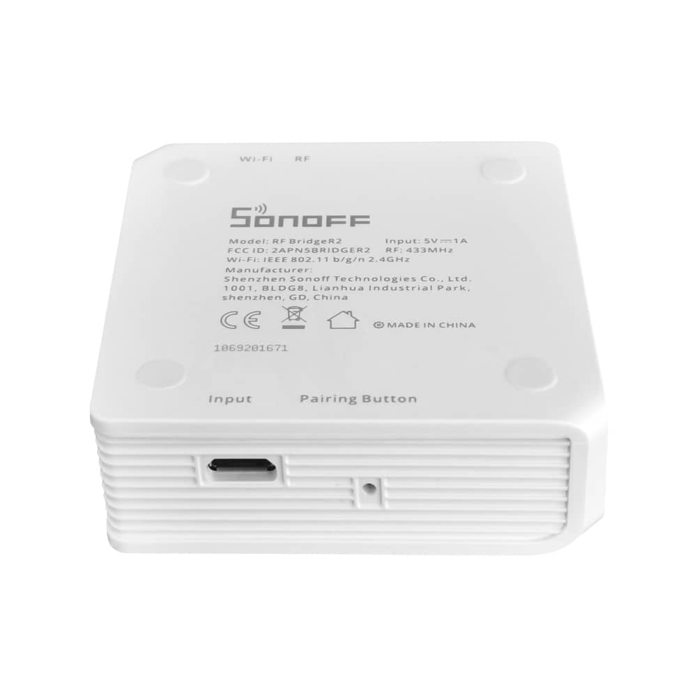 Hub inteligent Sonoff Bridge RF R2, Control aplicatie, 433 Mhz — imaginea 5
