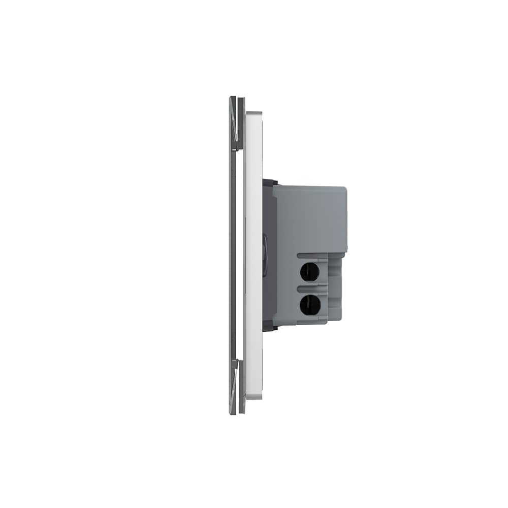Intrerupator triplu cu touch Livolo din sticla, standard italian - Serie noua — imaginea 3
