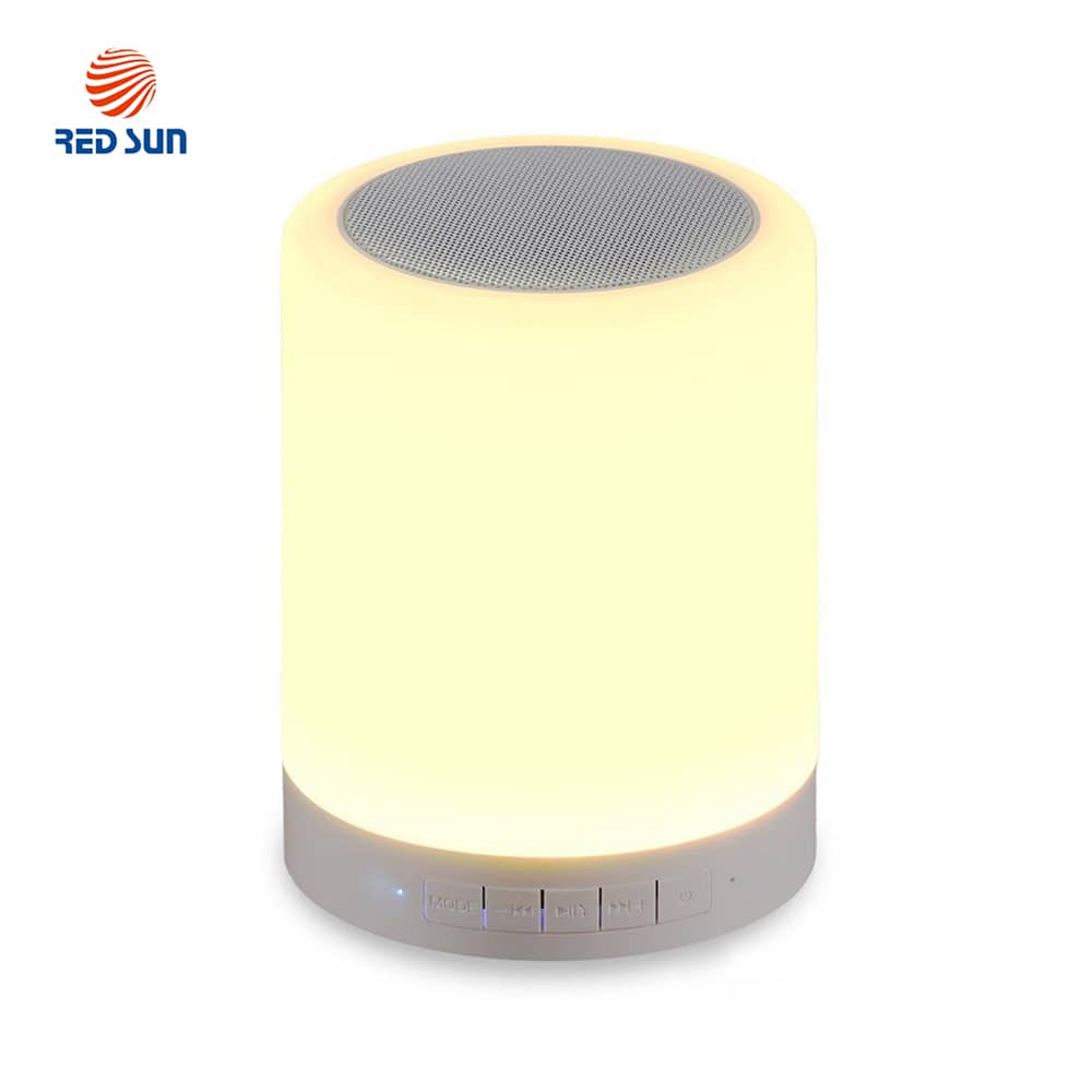 Boxa si lampa inteligenta portabila cu bluetooth Red Sun RS-WBSL-LV2016-RGB — imaginea 1