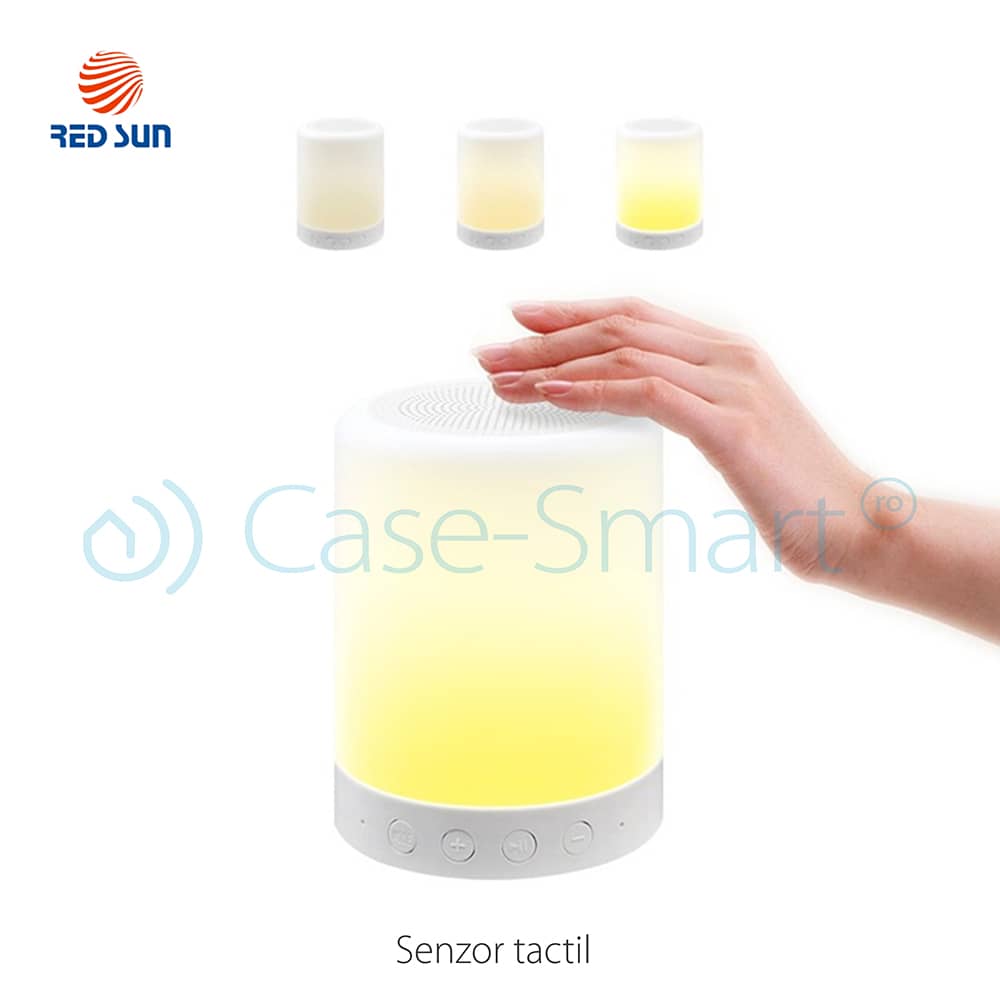 Boxa si lampa inteligenta portabila cu bluetooth Red Sun RS-WBSL-LV2016-RGB — imaginea 4