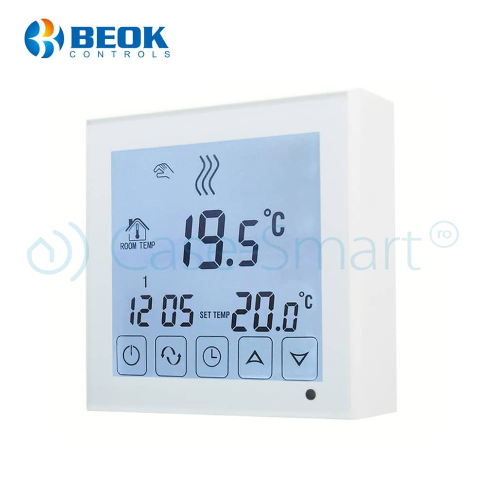 Termostat pentru centrala termica pe gaz si incalzire in pardoseala BeOK BOT-323W — imaginea 2