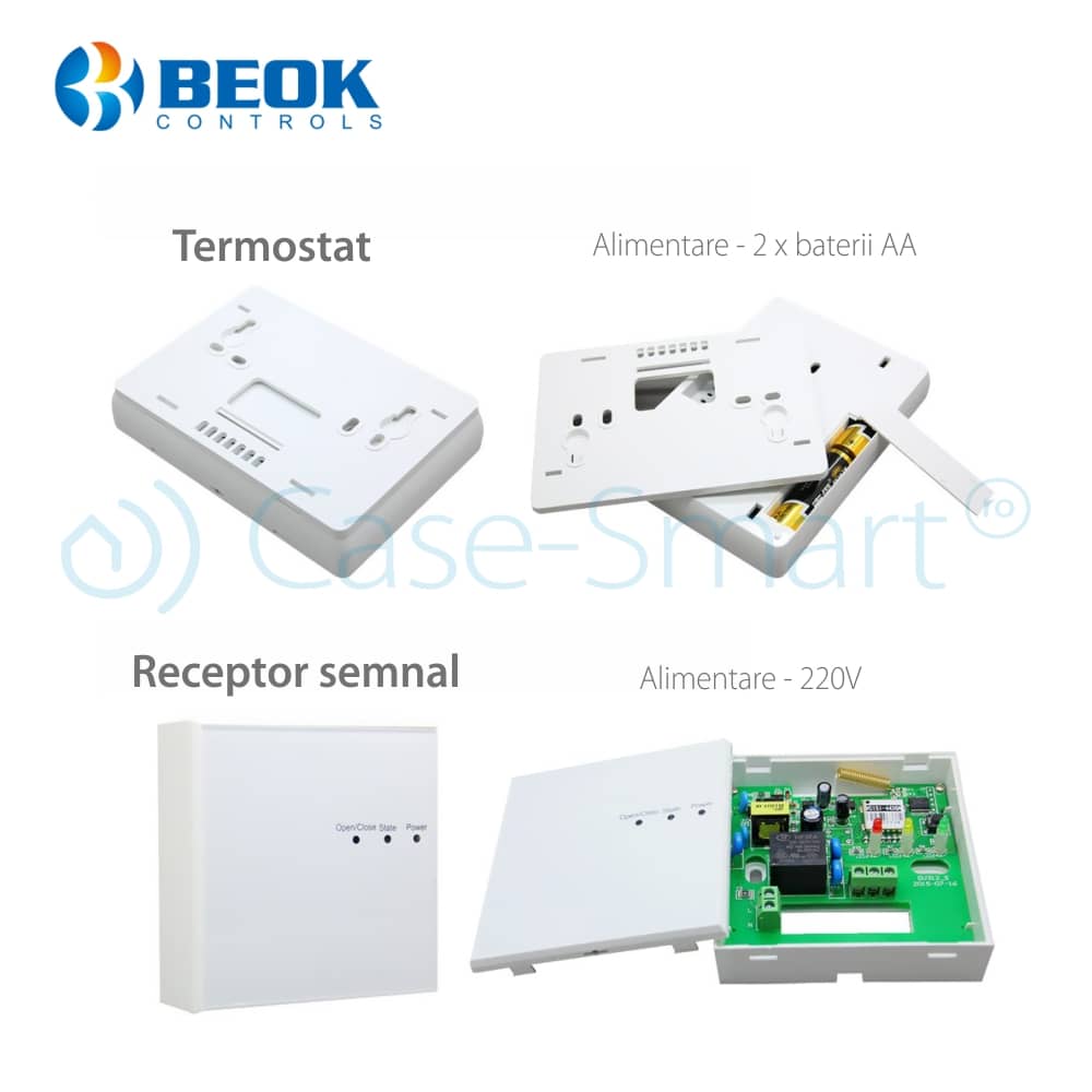 Termostat pentru centrala termica pe gaz si incalzire in pardoseala BeOK BOT-X306 — imaginea 6