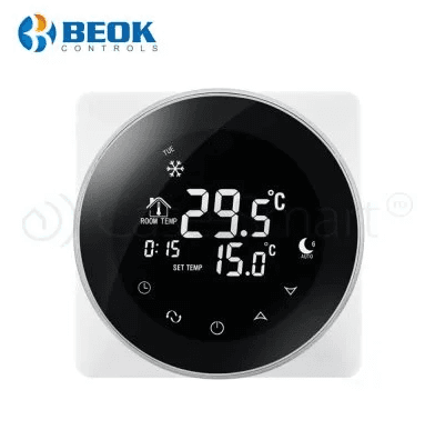 Termostat pentru incalzirea electrica in pardoseala Beok TGR87-EP, Anti-inghet, Setare interval de functionare — imaginea 3