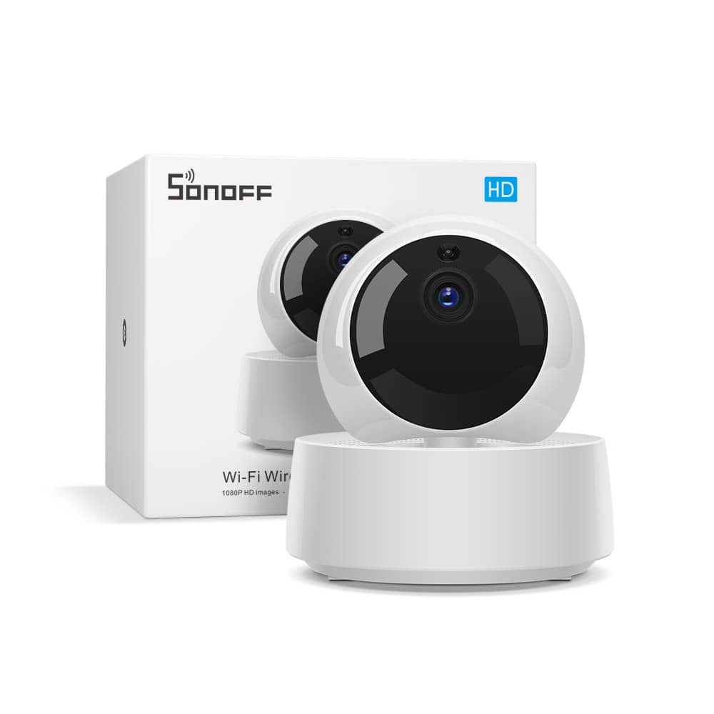 Camera de supraveghere SONOFF GK-200MP2-B, Wireless, Full HD, Comunicare bidirectionala, Night vision — imaginea 4