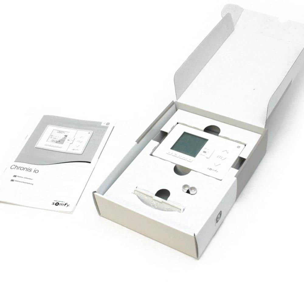 Ceas programabil Somfy Chronis IO, Alb, Smart, Wi-Fi, 5 Sloturi — imaginea 4