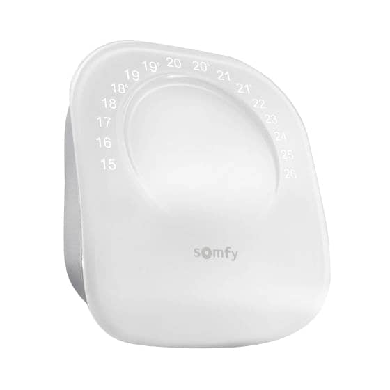 Termostat inteligent cu fir, Comandat prin smartphone, Wi-Fi, Compatibil cu Google Assistant, Amazon Alexa, Tahoma & IFTTT — imaginea 1