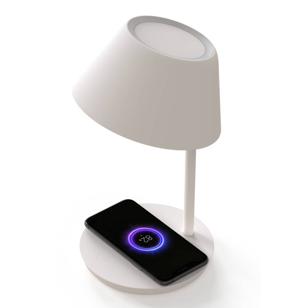Lampa LED Yeelight Staria Bedside Lamp Pro, YLCT03YL, Pentru incarcare wireless, 18W, Comanda vocala — imaginea 3