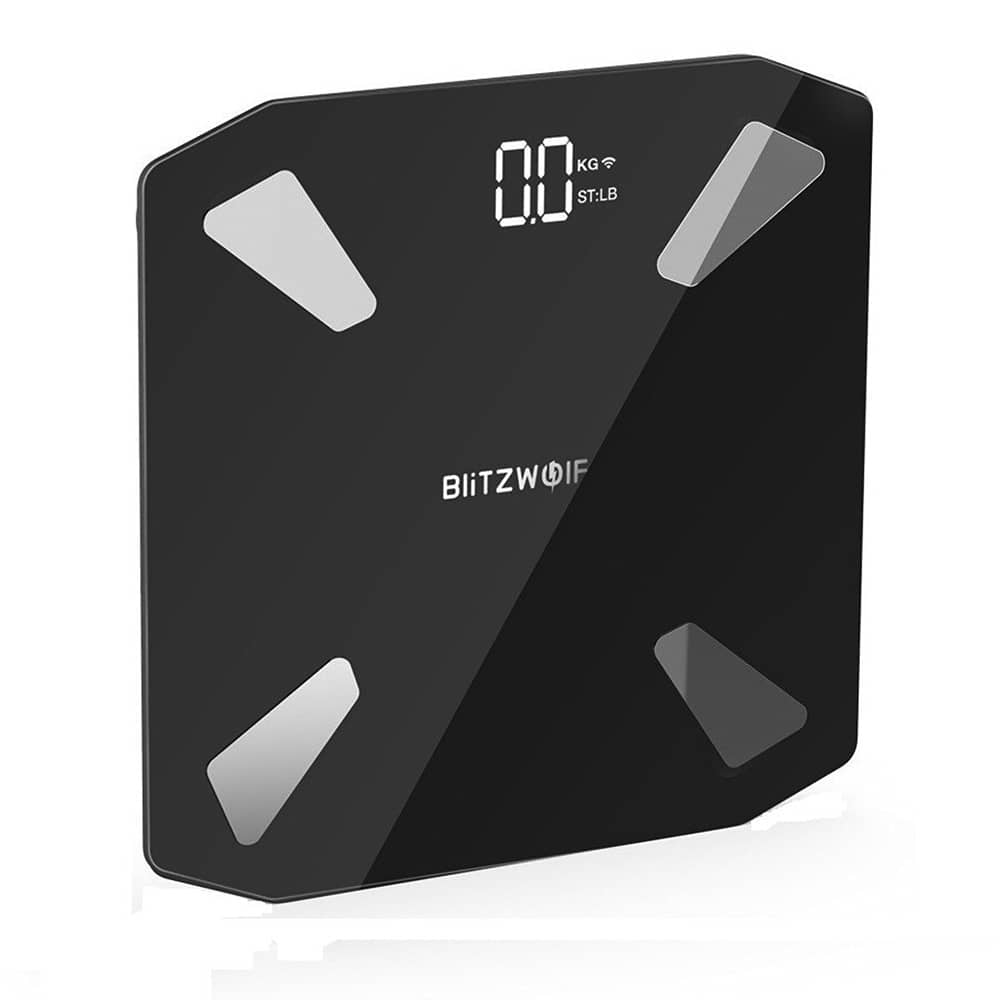 Cantar corporal inteligent BlitzWolf BW-SC3, Smart, Baterie 7000 mAh, 13 Indicatori corporali