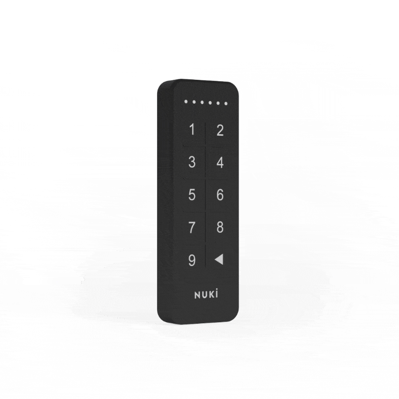 Tastatura inteligenta Nuki Keypad, Bluetooth 5.0, Pentru Nuki Smart Lock, Operare cod de acces — imaginea 3
