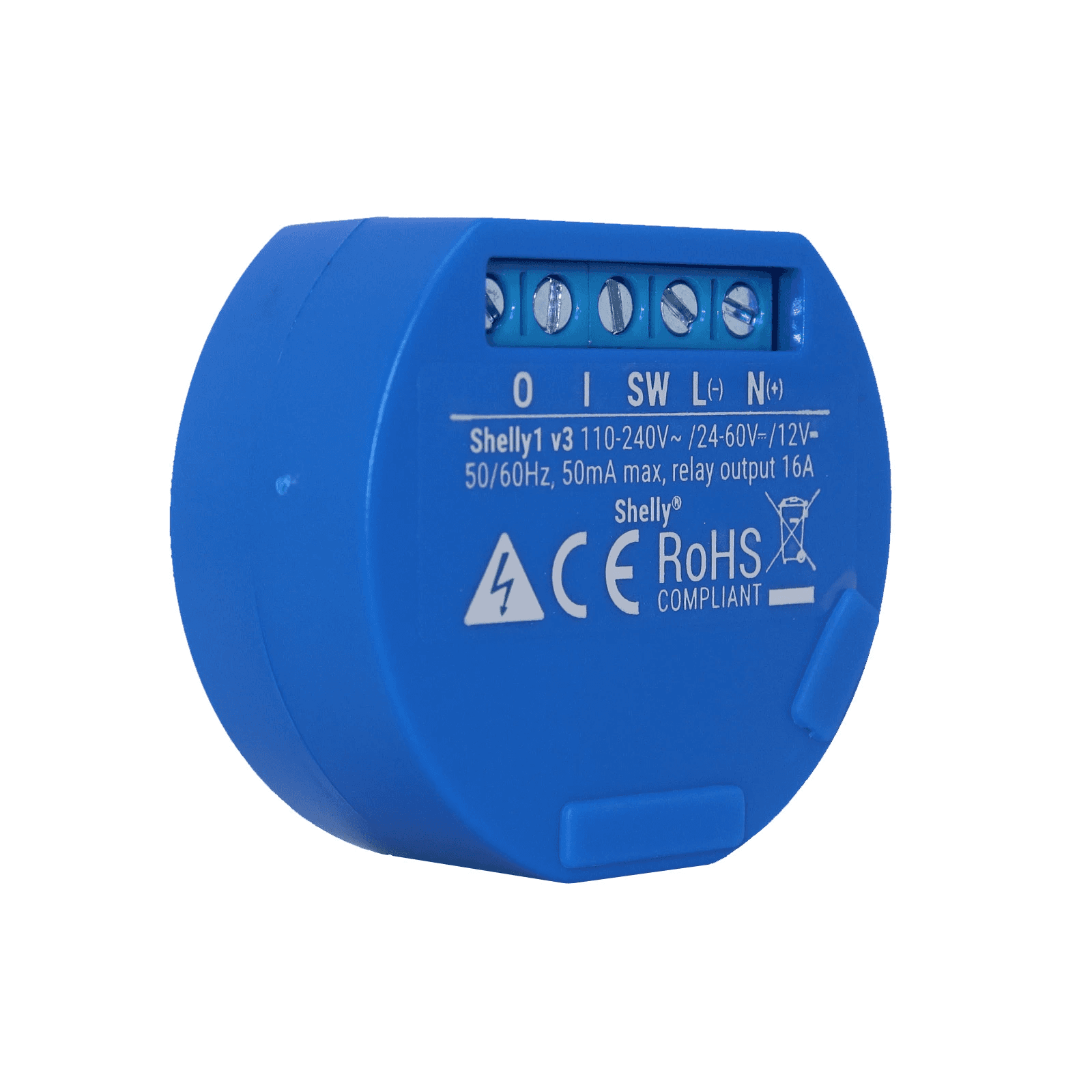 Releu inteligent pentru automatizari Shelly 1, Wi-Fi, Control aplicatie, Compatibil cu Amazon Alexa & Google Assistant — imaginea 2