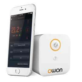 Termostat inteligent Owon pentru aer conditionat, Control aplicatie, Afisarea temperaturii, Integrare scenarii — imaginea 4