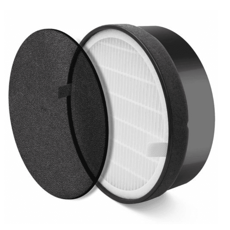 Set 2 filtre de rezerva pentru Purificatorul de aer Levoit LV-H132, Nylon, Hepa & Carbon activ, 3 in 1 — imaginea 1