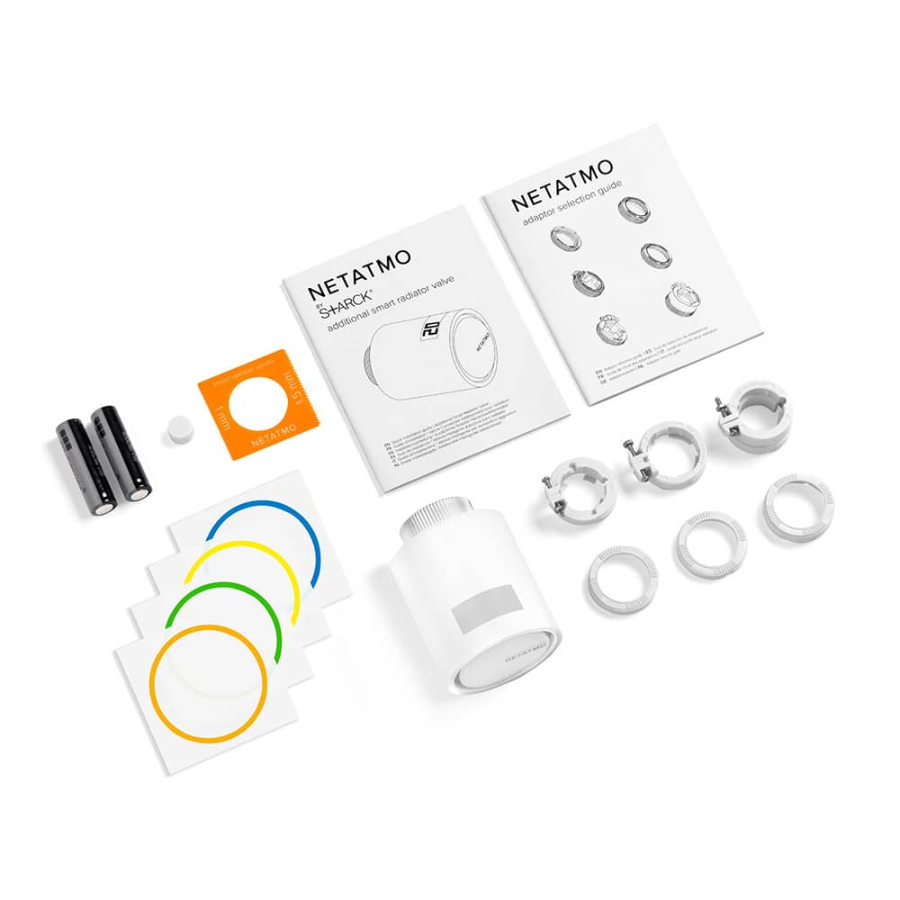 Cap termostat Netatmo, Wi-Fi, Control aplicatie, Programare, 4 Culori interschimbabile — imaginea 7