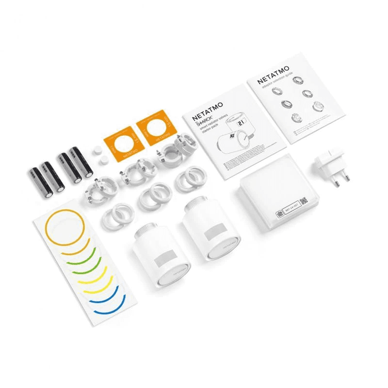 Kit Netatmo Starter Pack cu 2 Capete termostat si 1 Releu, Control aplicatie, Programare — imaginea 3