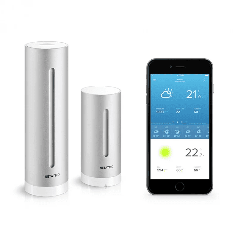 Statie meteo Netatmo, Wireless, Monitorizare temperatura, umiditate, presiune atmosferica, Afisare date in aplicatie — imaginea 4
