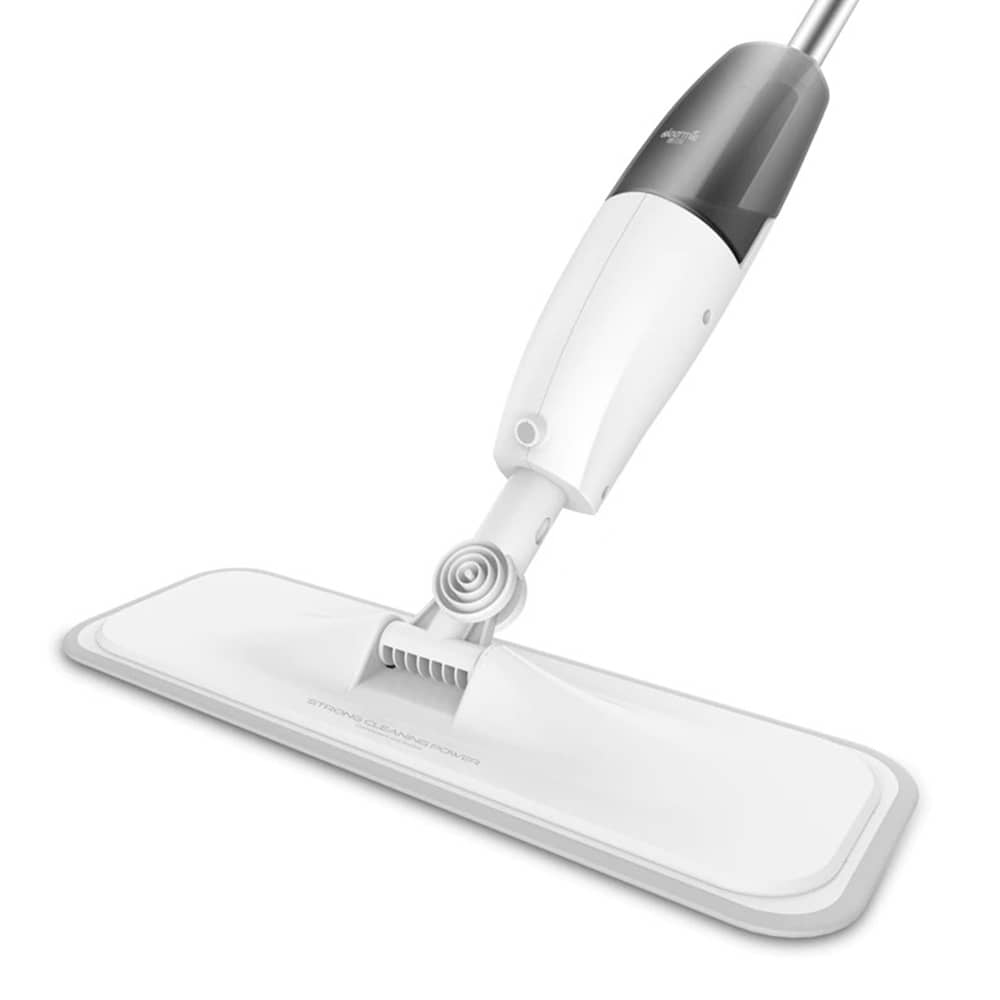 Mop cu pulverizator Deerma TB500, Alb, Laveta microfibra, Rotire 360°, Capacitate 0.35 L — imaginea 2