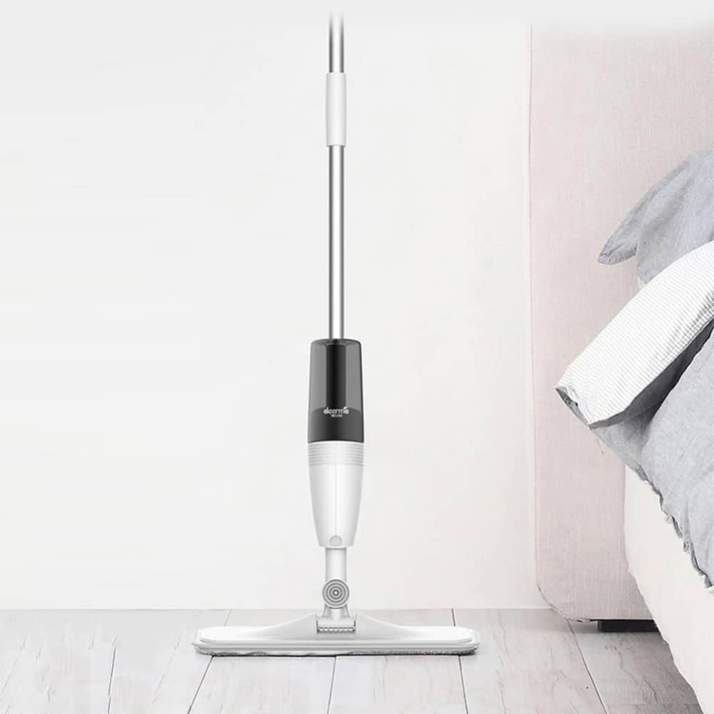 Mop cu pulverizator Deerma TB500, Alb, Laveta microfibra, Rotire 360°, Capacitate 0.35 L — imaginea 3