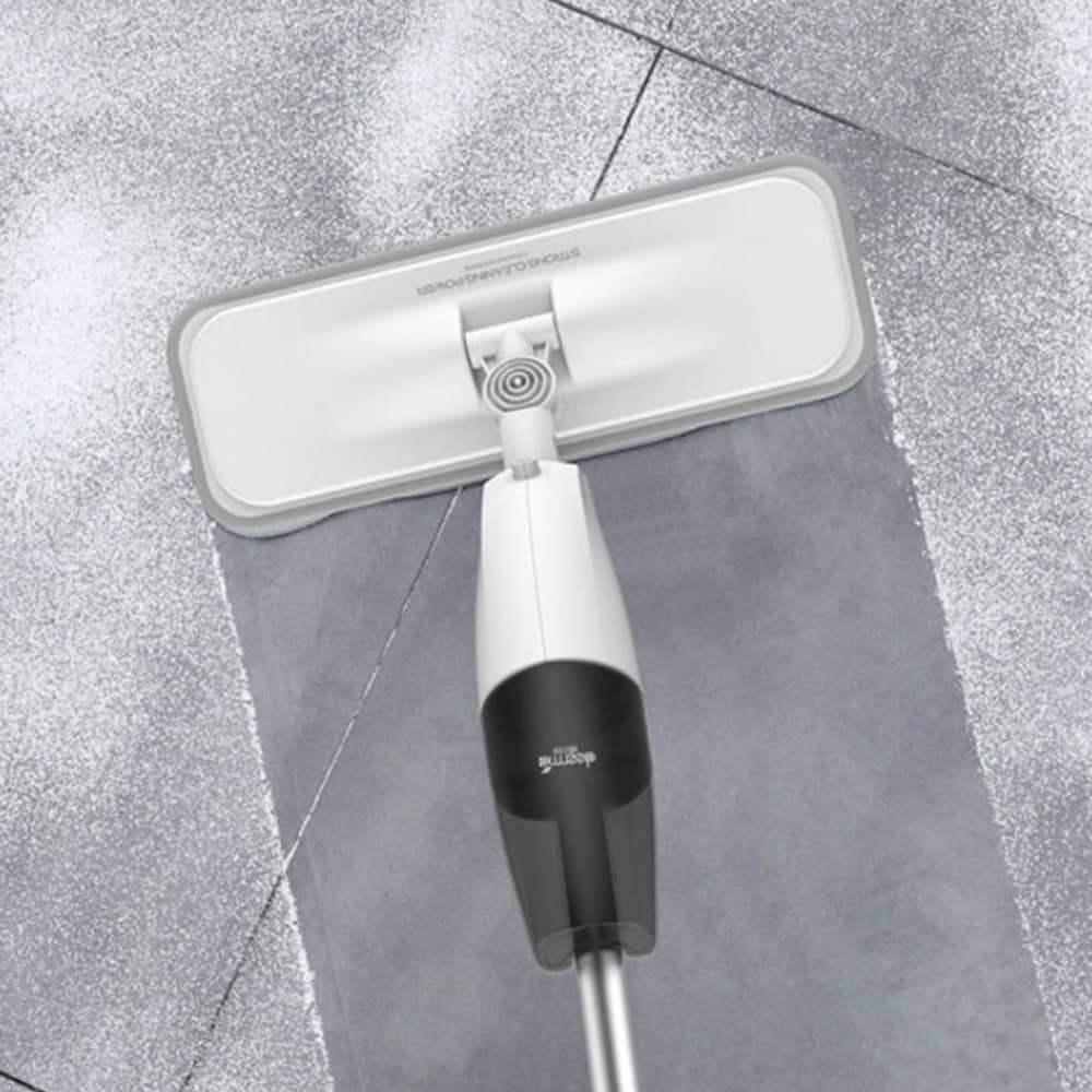 Mop cu pulverizator Deerma TB500, Alb, Laveta microfibra, Rotire 360°, Capacitate 0.35 L — imaginea 4