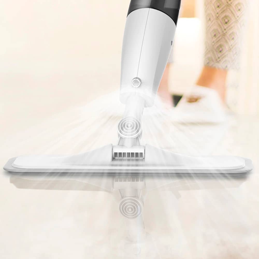 Mop cu pulverizator Deerma TB500, Alb, Laveta microfibra, Rotire 360°, Capacitate 0.35 L — imaginea 6