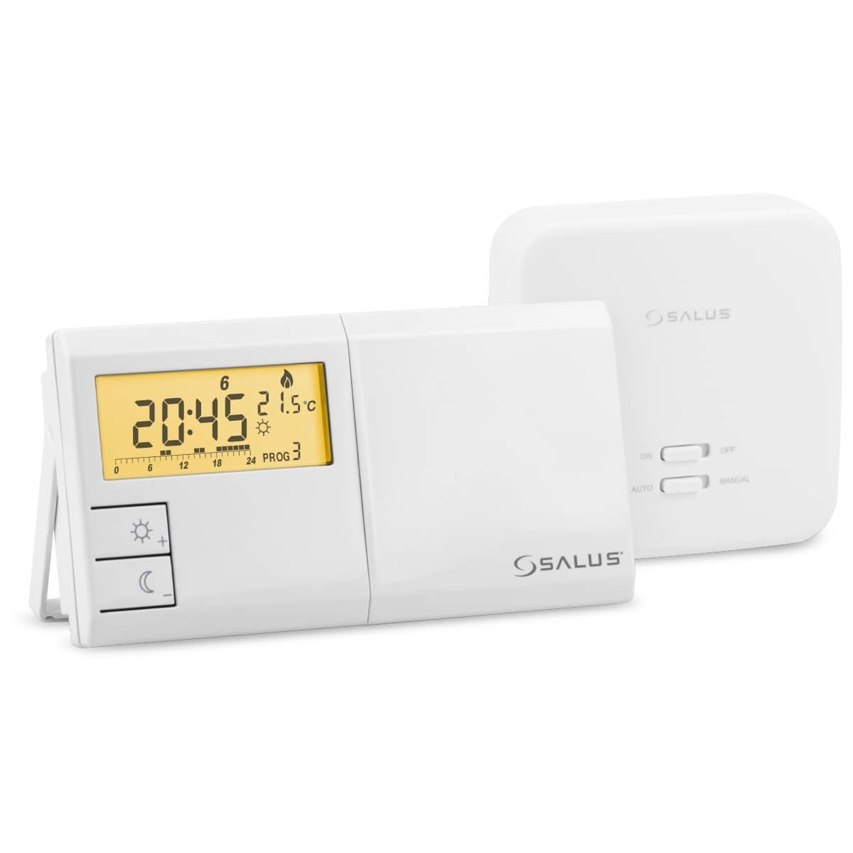 Termostat wireless Salus 091FLRFv2, Algoritm de control, Programe predefinite & individuale — imaginea 3