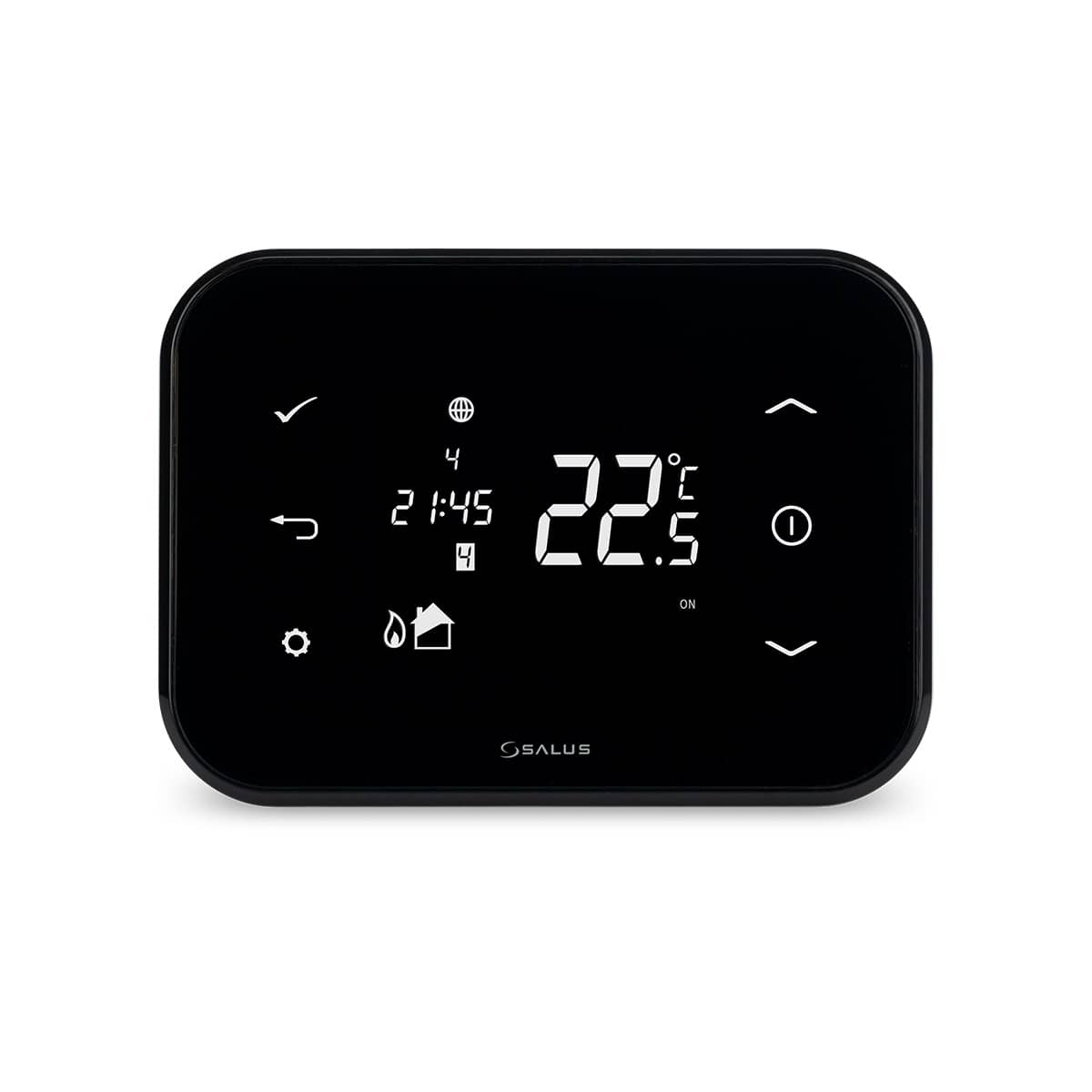 Termostat inteligent Salus iT500, Instalare wireless, Butoane tactile, Control aplicatie — imaginea 1