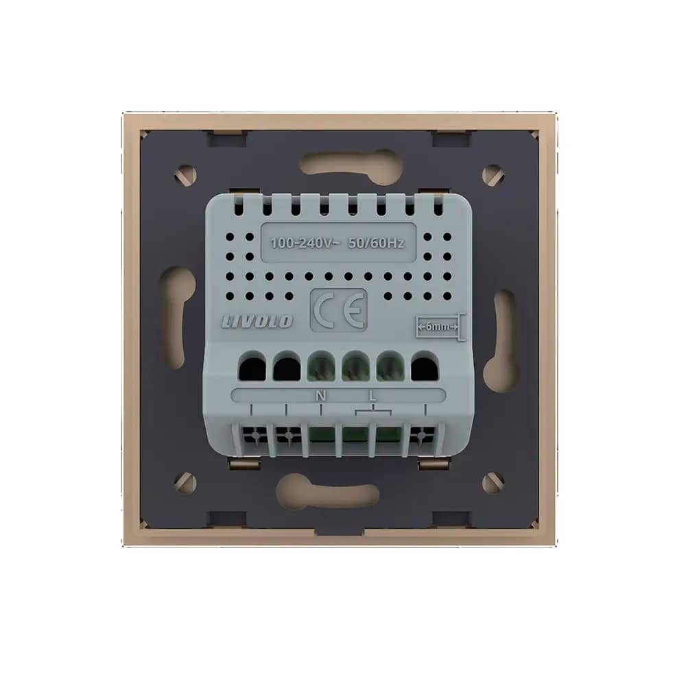 Senzor Control Sunet si Lumini Livolo cu Rama din Sticla, Protocol Zigbee — imaginea 4