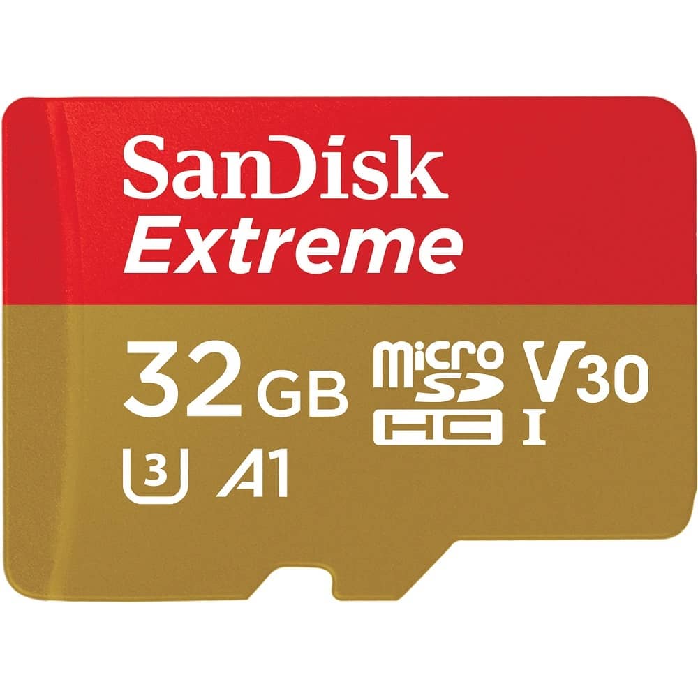 Card de memorie SanDisk Micro SD cu Adaptor SD, Memorie 32 GB, Class 10, Standard UHS-I U3 — imaginea 1