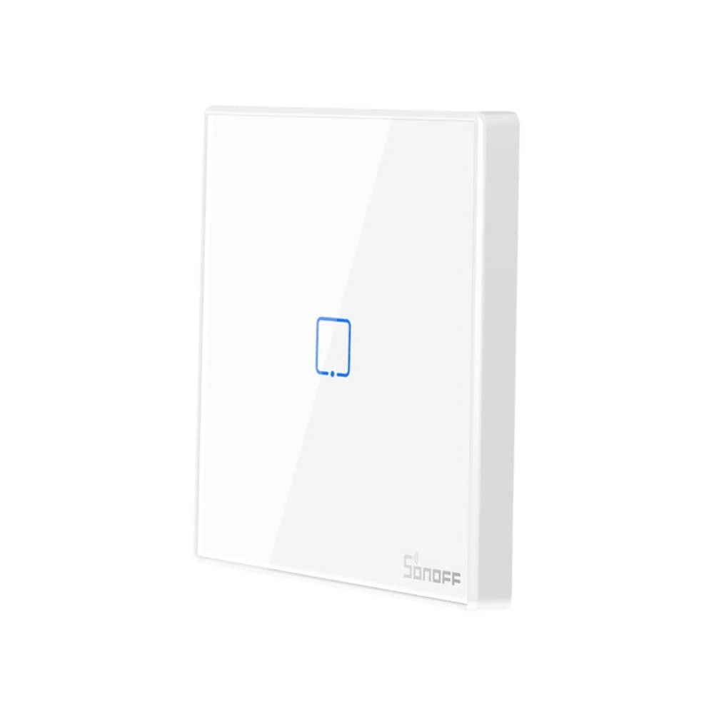Telecomanda Sonoff T2EU1C-RF cu 1 canal, 433 MHz, Semnal RF, Alb — imaginea 2