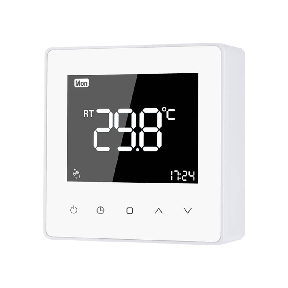 Termostat cu fir Luxion TP618 pentru centrala termica pe gaz sau electrica, Display LCD, Memorare — imaginea 2