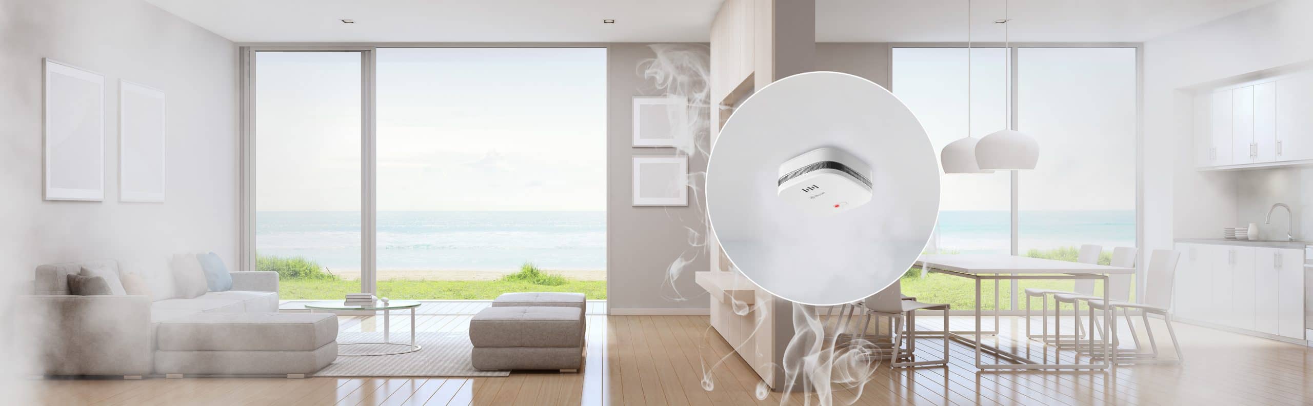 Senzor de fum Tellur, Wi-Fi, 2.4 GHz, Indicator, Alarma, Notificari — imaginea 5