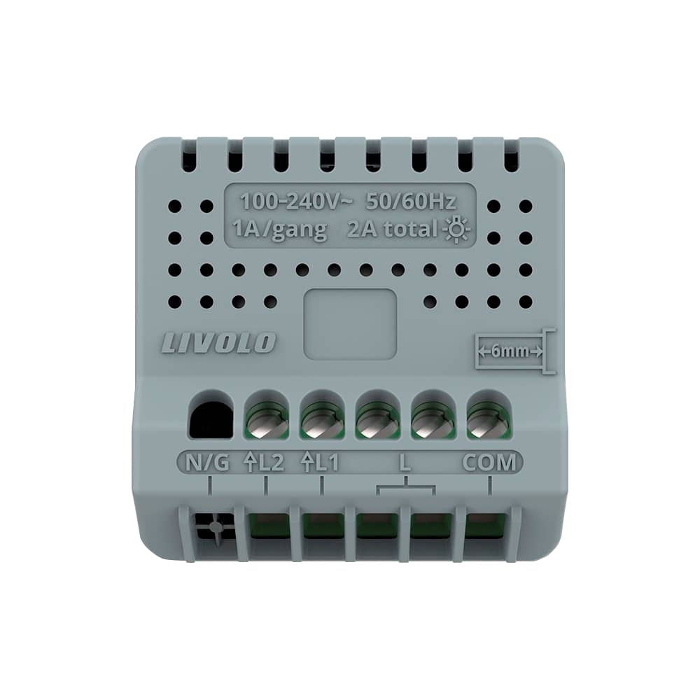 Modul Intrerupator Dublu Cap Scara / Cruce cu Variator, Wireless si Touch LIVOLO - Serie Noua — imaginea 4