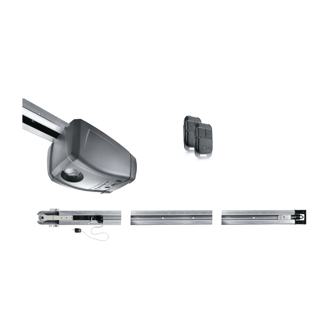 Kit automatizare pentru usa de garaj Somfy GDK 700, Motor 24V, Blocare anti-furt — imaginea 1