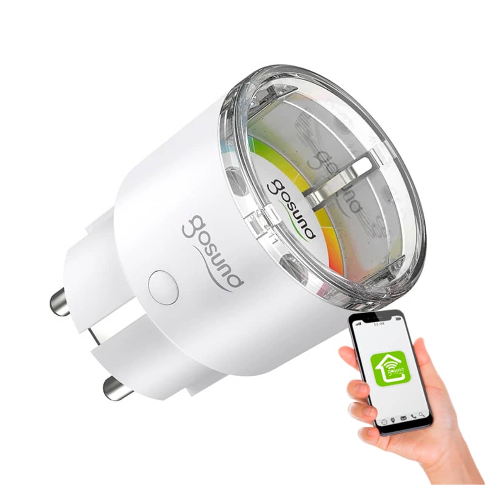 Priza smart Gosund EP2 cu Wi-Fi, Monitorizare energie, Control vocal, 2500 W, 10 A — imaginea 3