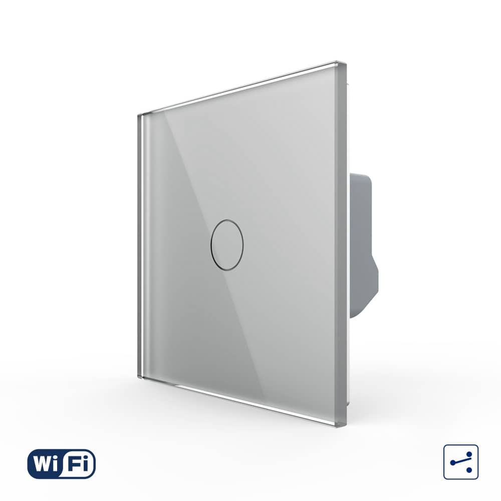 Intrerupator Simplu Cap / Cruce Wi-Fi cu Touch LIVOLO – Serie Noua