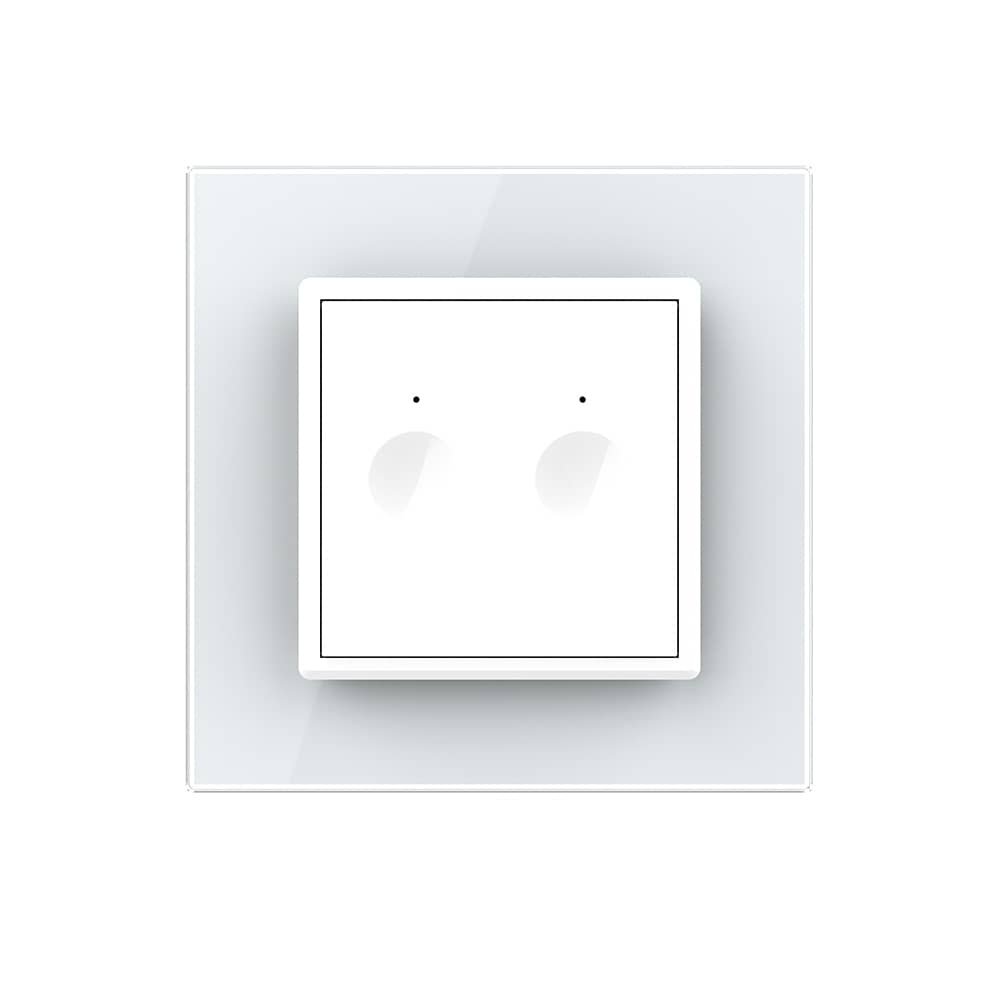 Intrerupator Dublu Wi-Fi cu Touch LIVOLO cu Rama din Sticla - Serie Noua — imaginea 2