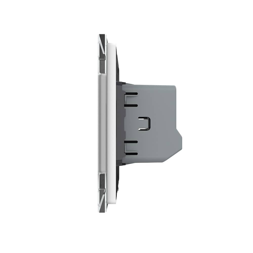 Intrerupator Simplu Wi-Fi cu Touch LIVOLO cu Rama din Sticla - Serie Noua — imaginea 3