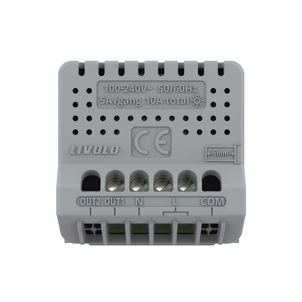Modul Intrerupator Simplu Wi-Fi cu Touch LIVOLO – Serie Noua — imaginea 4