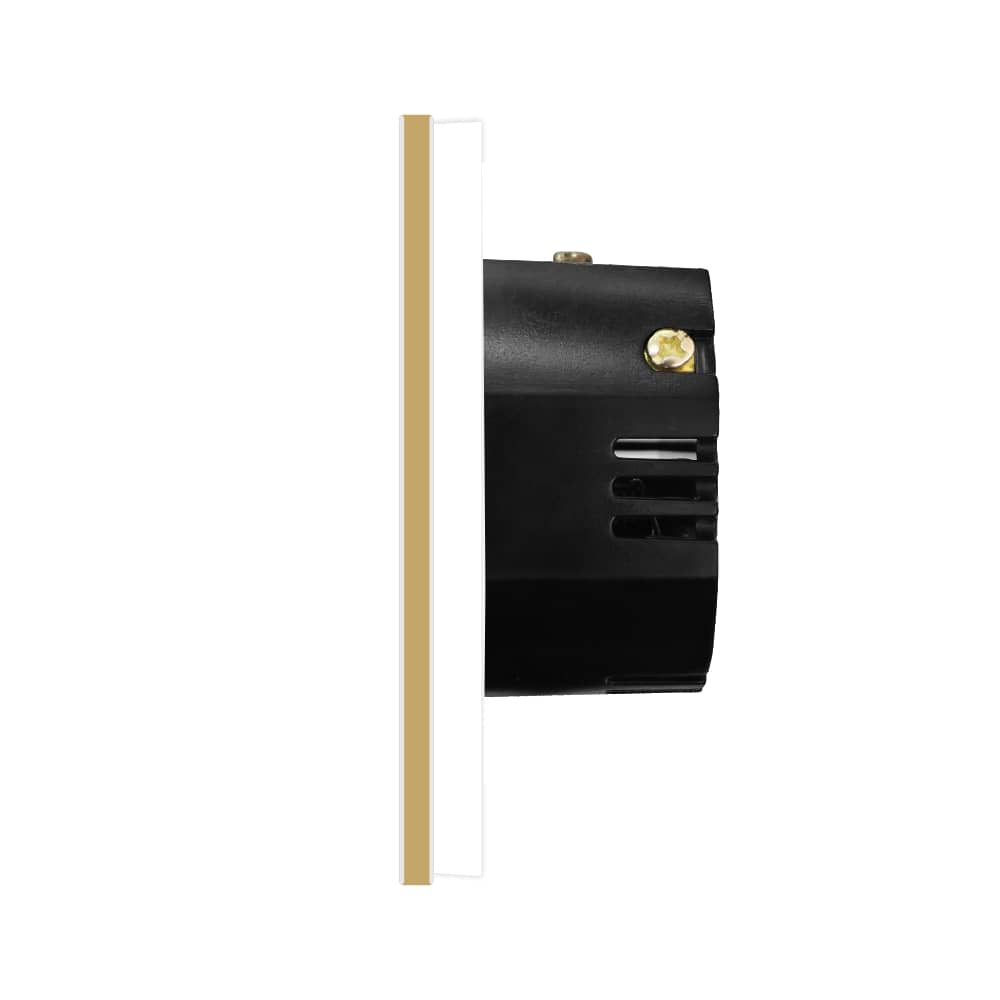 Intrerupator Simplu cu Variator Cap Scara / Cruce cu Touch si Rama din Aluminiu LUXION — imaginea 3
