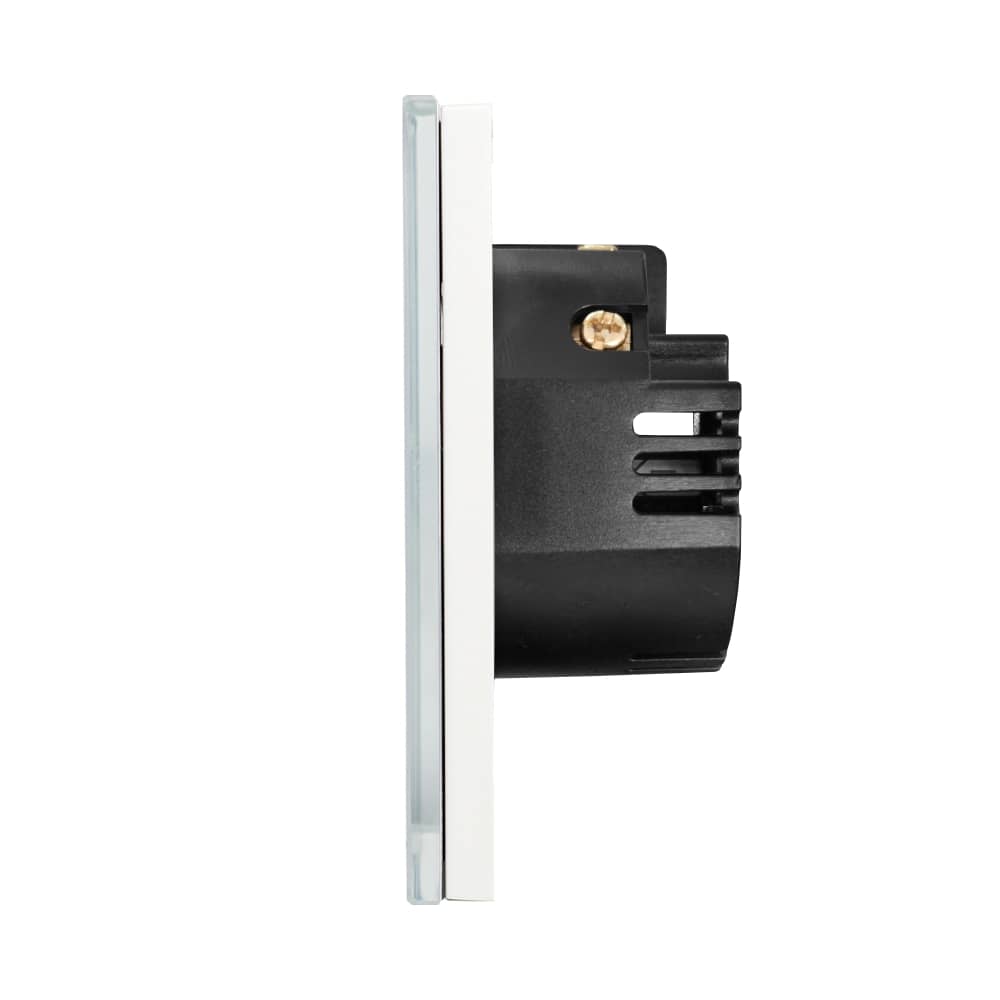 Intrerupator Simplu cu Variator cu Touch din Sticla LUXION, protocol Zigbee — imaginea 4