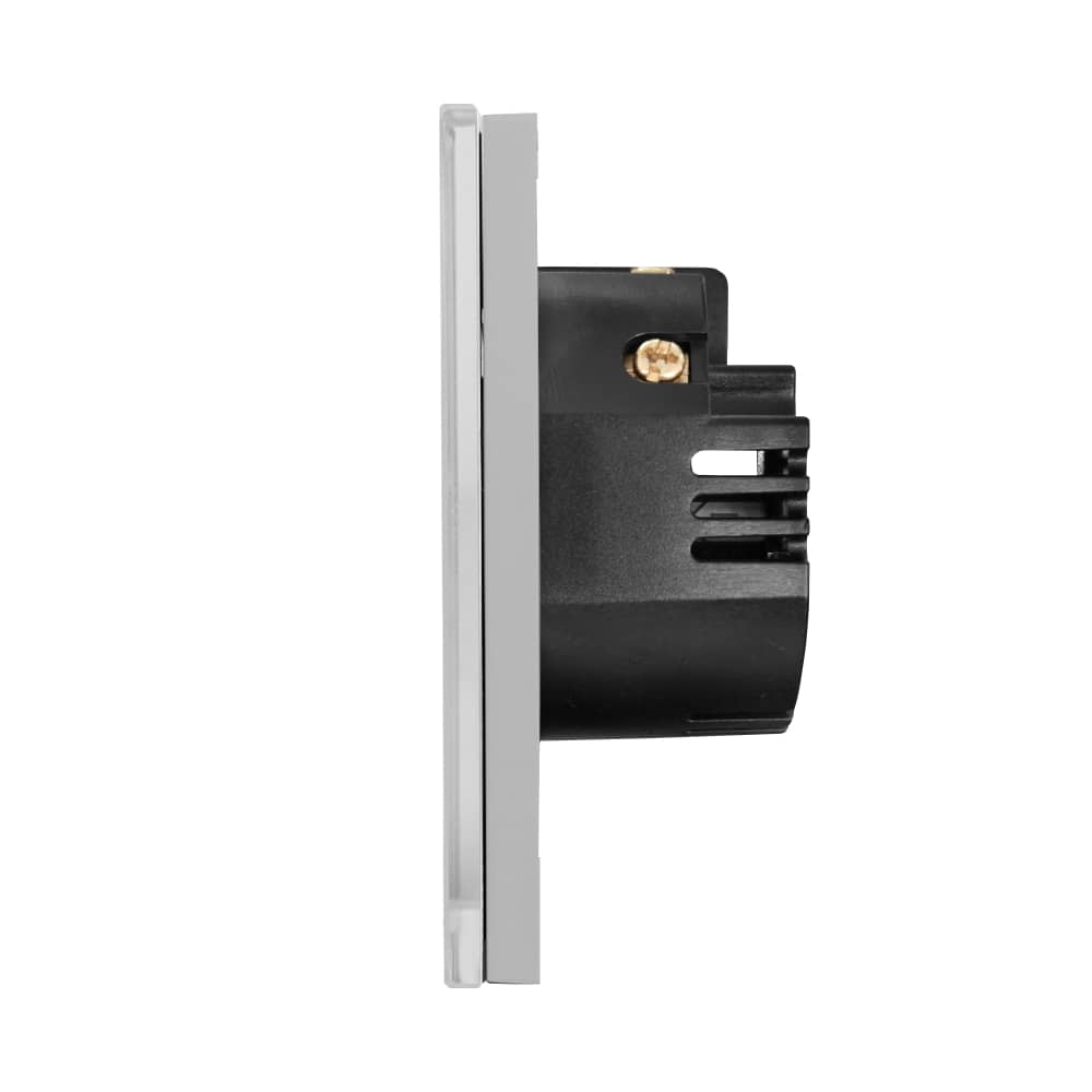 Intrerupator Simplu cu Variator cu Touch din Sticla LUXION, protocol Zigbee — imaginea 3