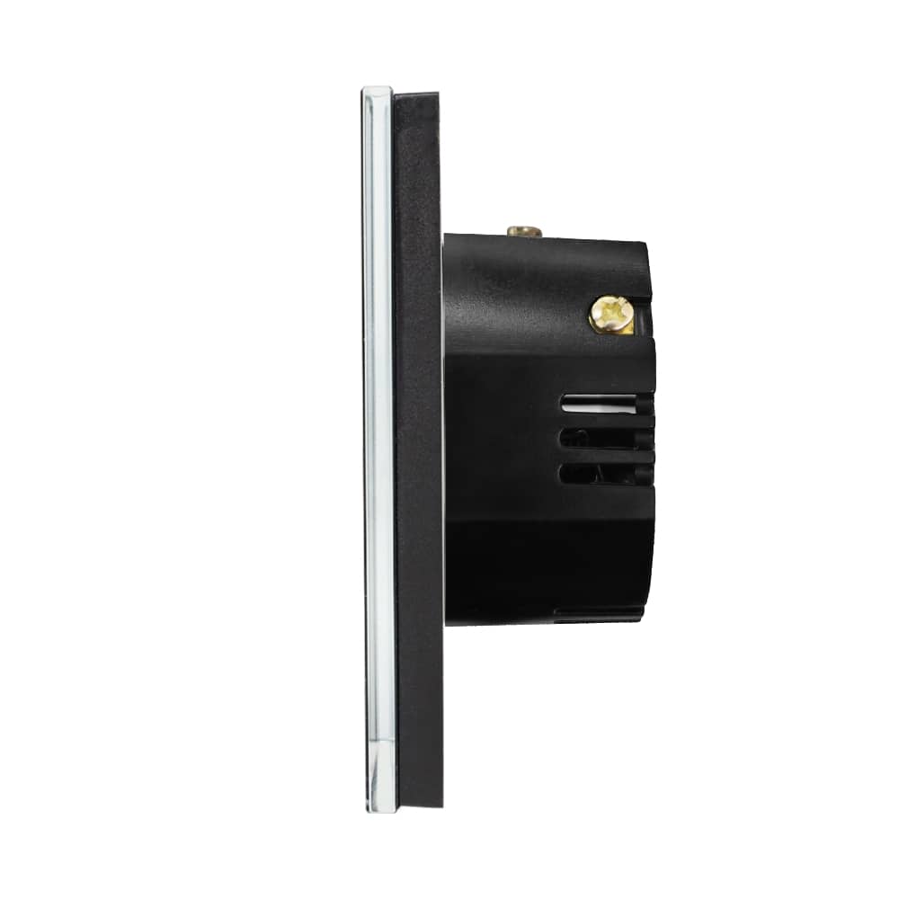 Intrerupator Simplu cu Variator Cap Scara / Cruce cu Touch din Sticla LUXION — imaginea 3
