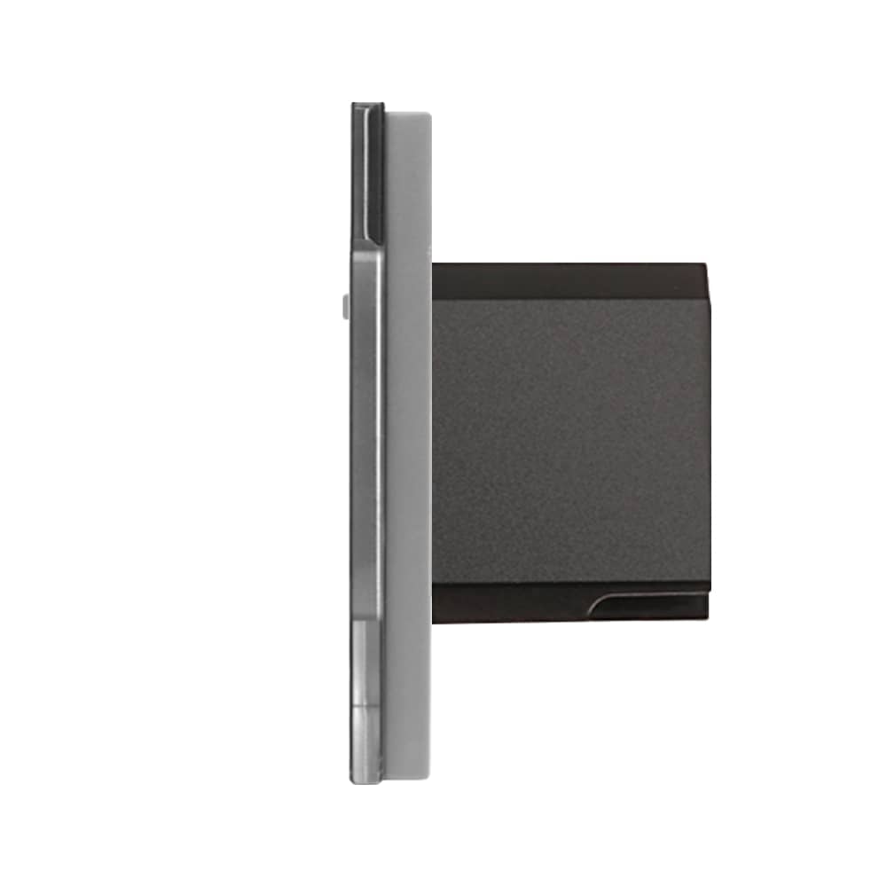 Priza Simpla Wi-Fi cu Monitorizare Consum, cu Rama din Sticla LUXION — imaginea 3
