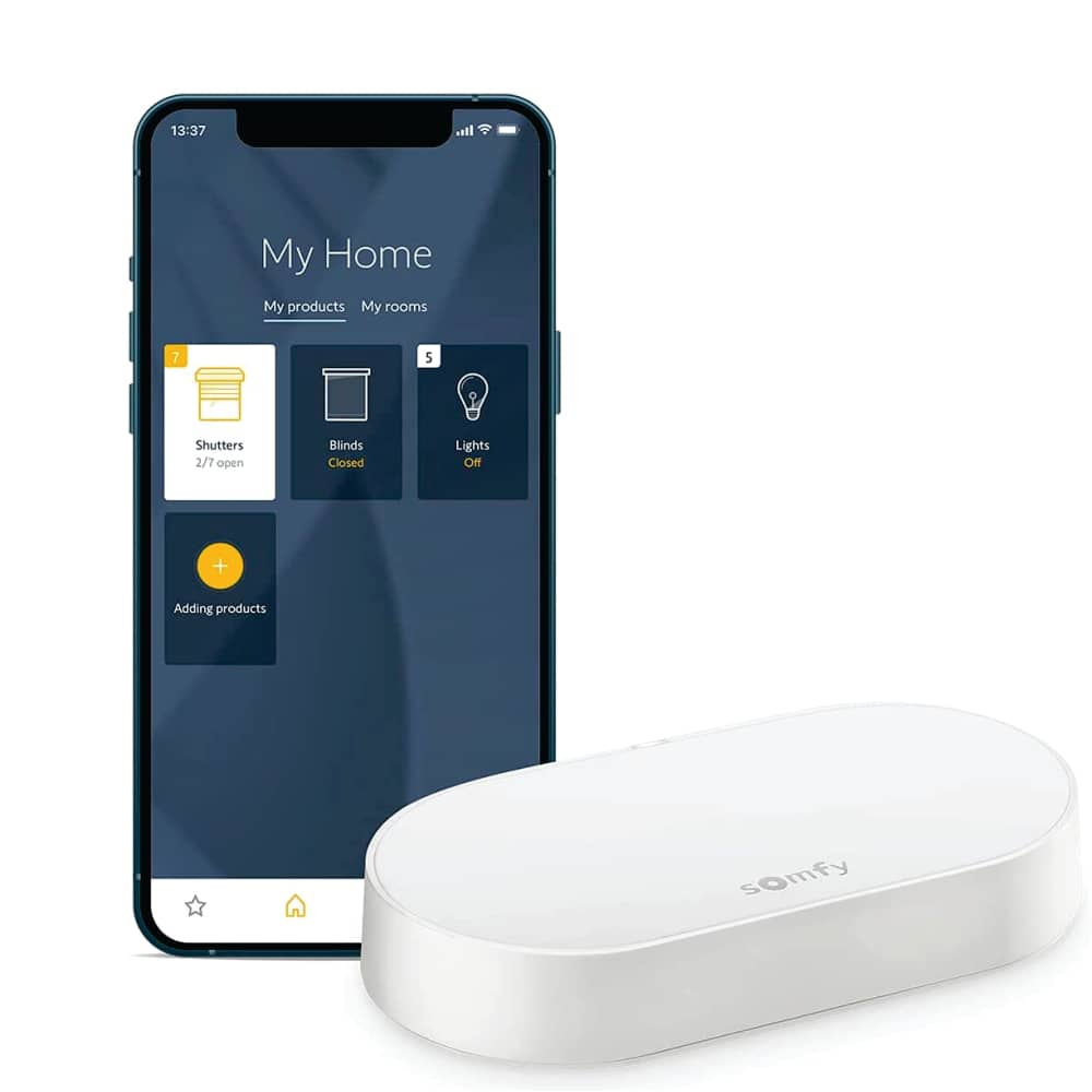 Kit Unitate de control inteligent Somfy Connectivity Kit pentru conectarea echipamentelor pentru locuinta, control vocal si aplicatie pe mobil — imaginea 3