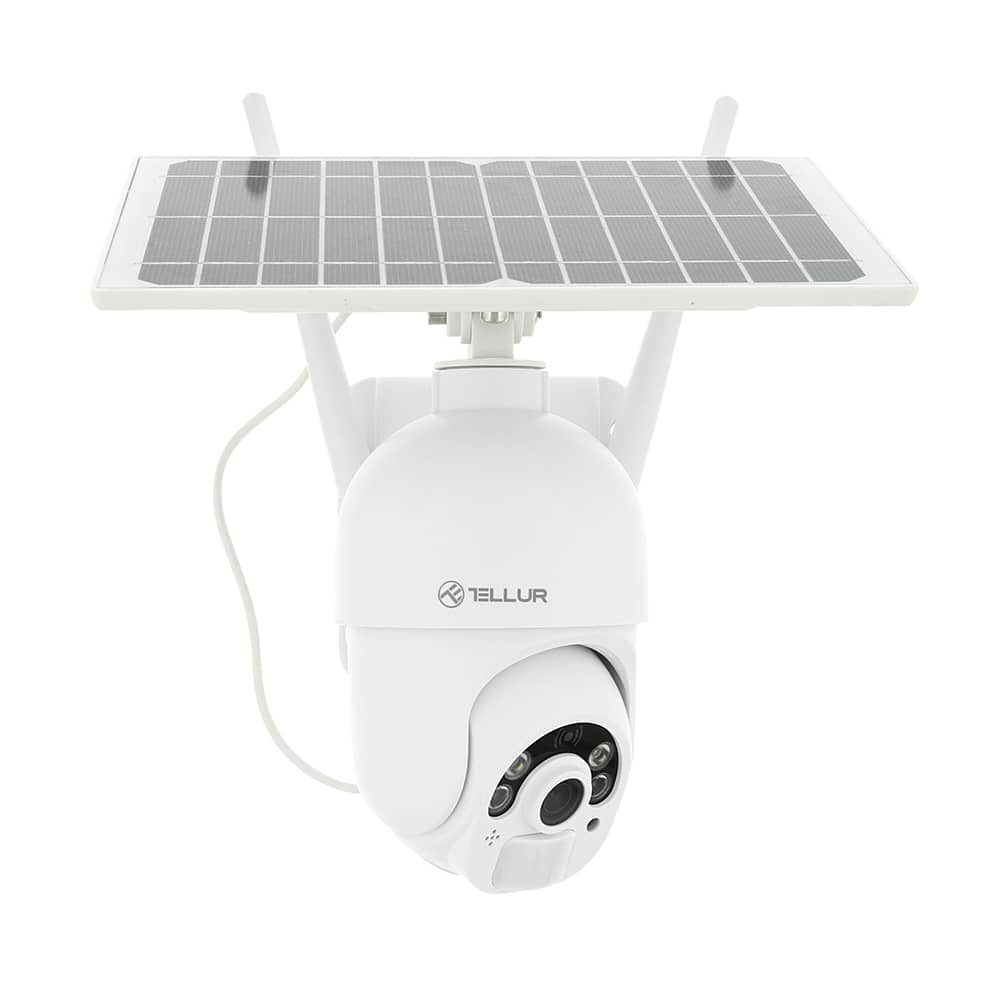 Camera smart cu incarcare solara Tellur, P&T, Wi-Fi, IR, Senzor miscare, 1080P — imaginea 2