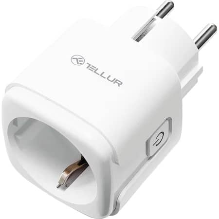 Priza inteligenta Tellur Wi-Fi, monitorizare consum, 3680W — imaginea 1