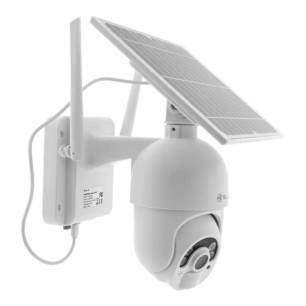 Camera smart cu incarcare solara Tellur, P&T, Wi-Fi, IR, Senzor miscare, 1080P — imaginea 3